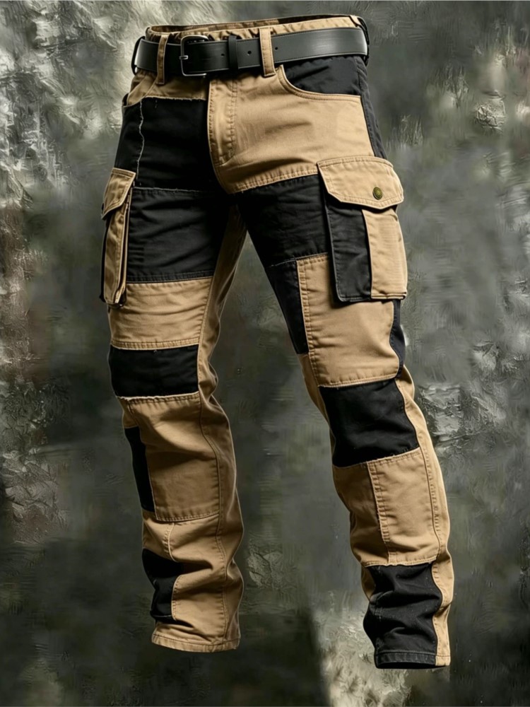 Cargo Jogger Pants - Pantalon Cargo en Coton pour Homme,