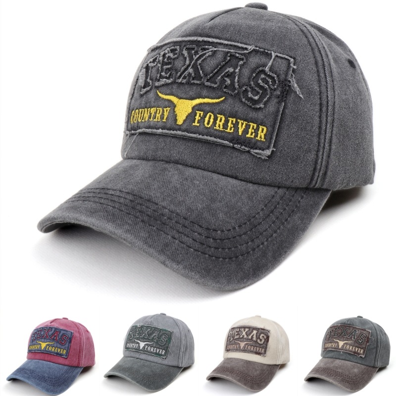 Men'S Fashion Website - Casquettes de baseball en jean délavé
