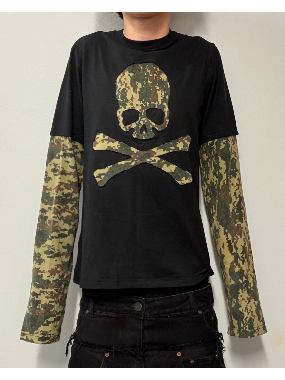 Men'S Fashion 2026 - 2026 nouveau camouflage rétro américain squelette