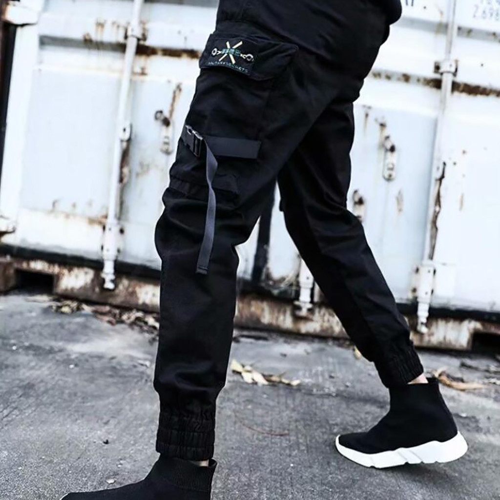 Cargo Jogger Pants - Pantalon Cargo Ample Homme Streetwear Tendance