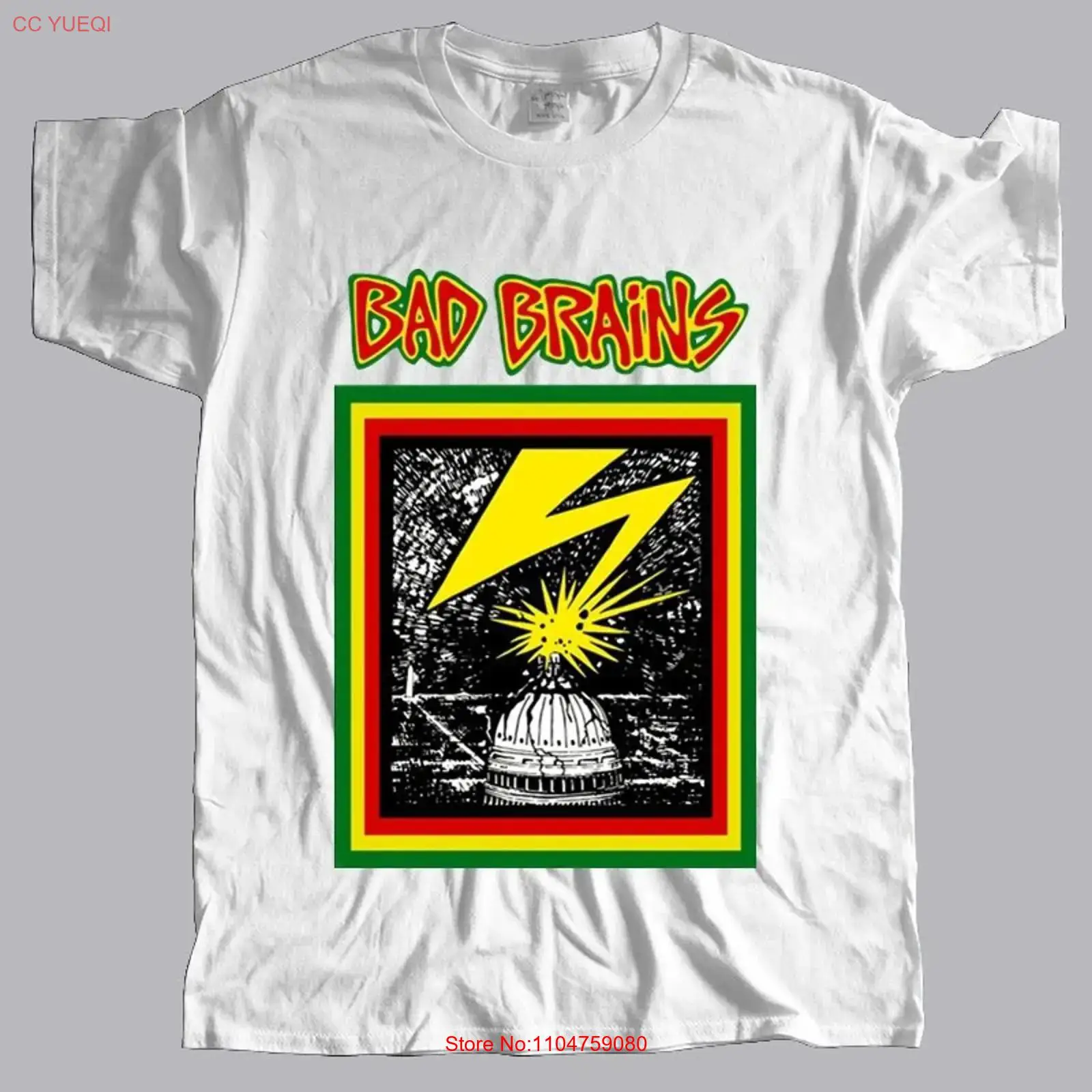 Mens Fashion In 1980S - T-shirt BAD BRAINS PUNK HARDCORE des