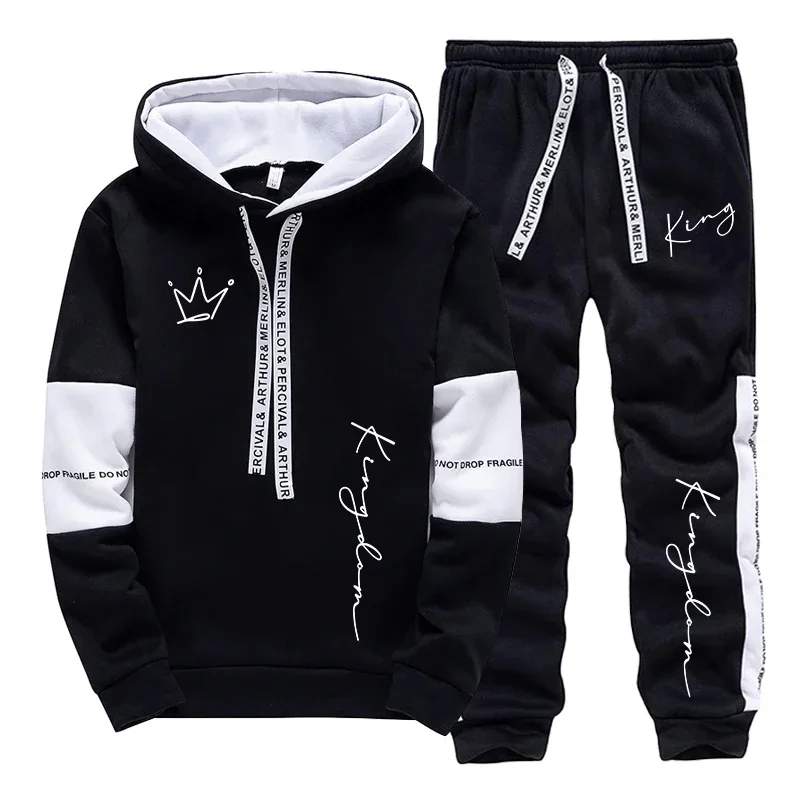 Mens Fashion Casual Outfits - Ensemble de survêtement tendance pour homme