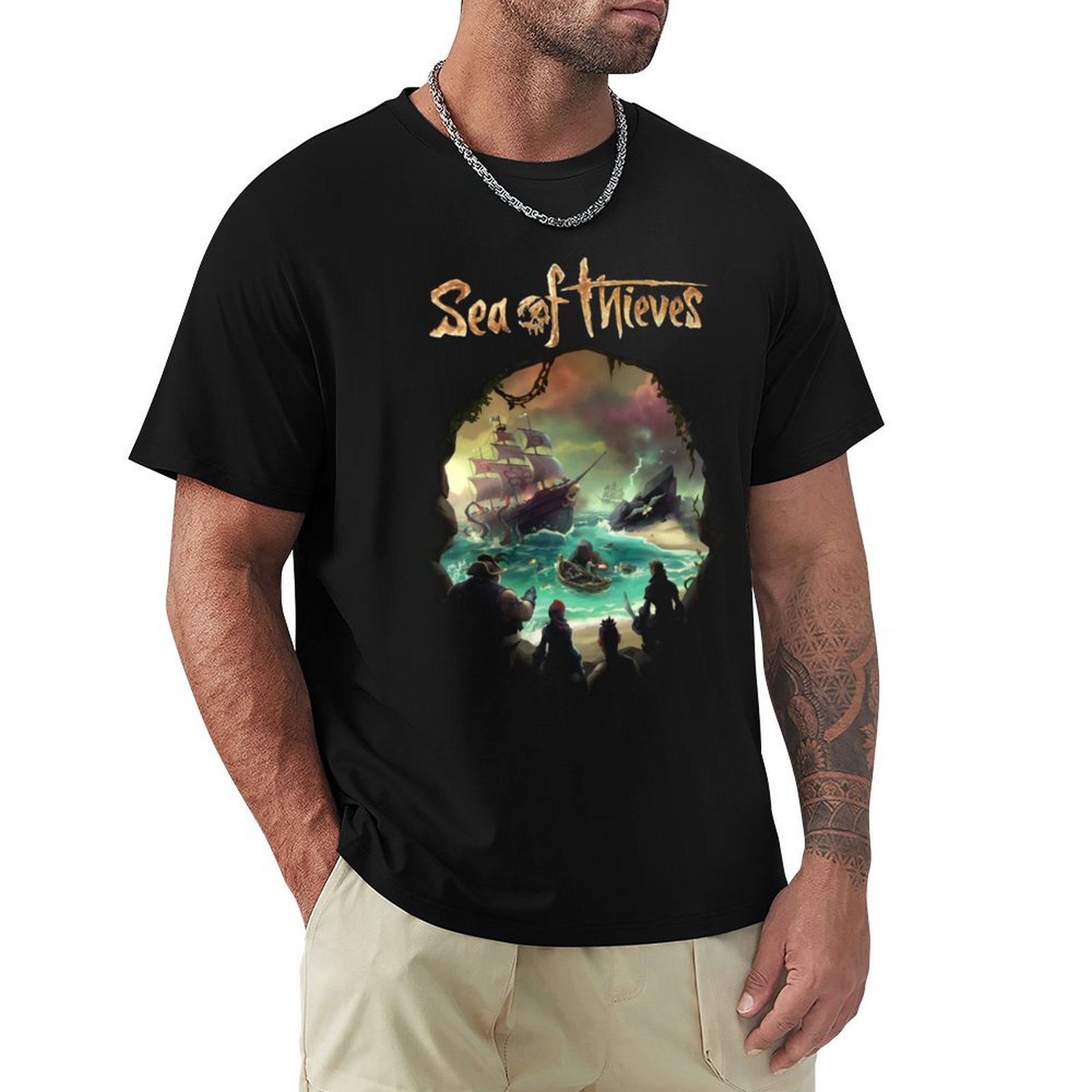 Men'S Fashion Online - T-shirt de jeu en ligne Thieves,