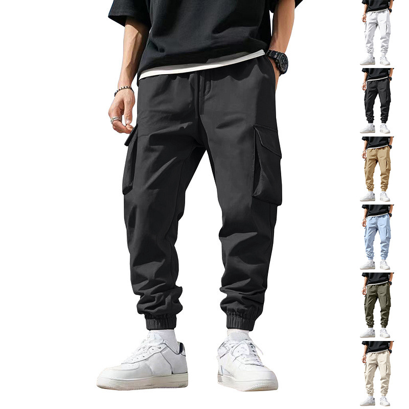 Cargo Jogger Pants - Pantalon cargo multi-poches pour hommes, taille