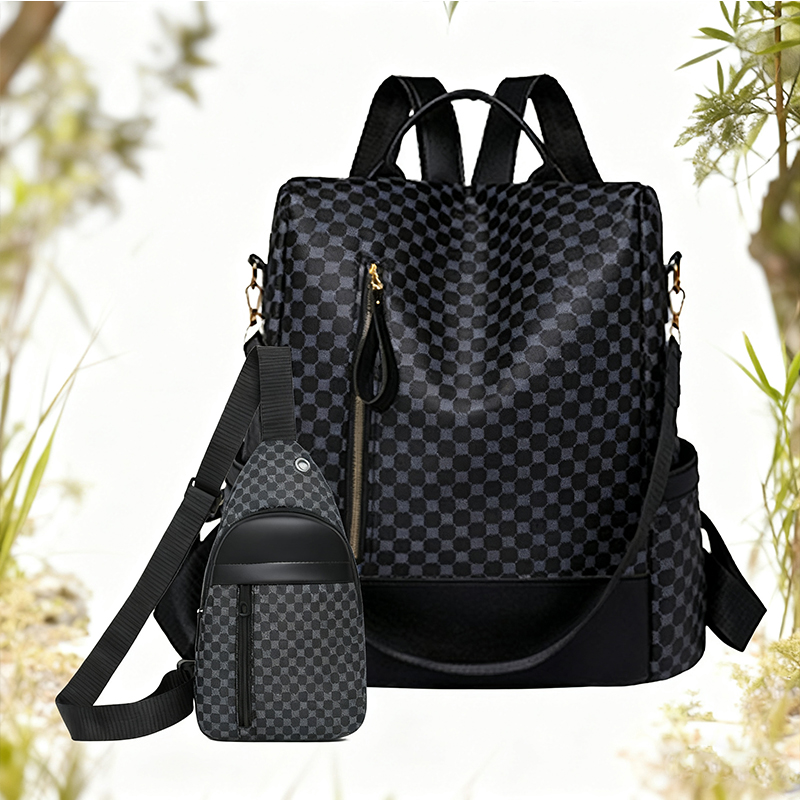 Crossbody Bag Men - Sac messager polyvalent unisexe, Style à