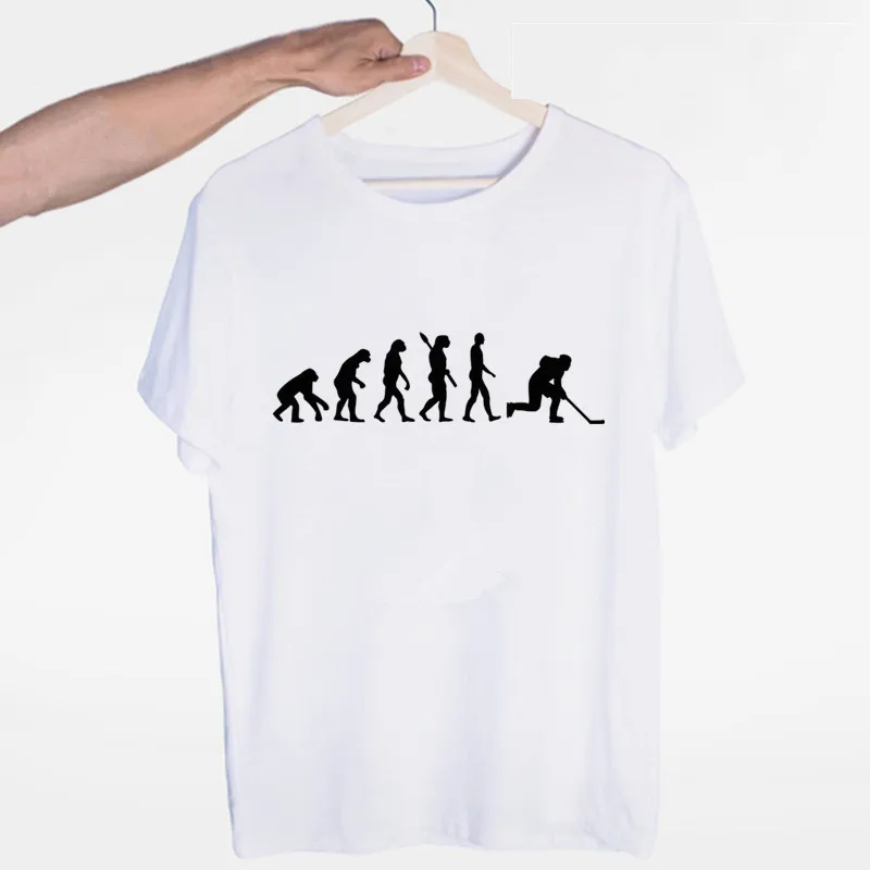 Men'S Fashion Evolution - T-shirt manches courtes col rond homme