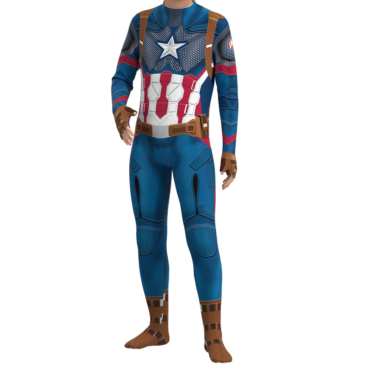Mens Fashion Jumpsuit - Costume de cosplay d'Halloween, combinaison à