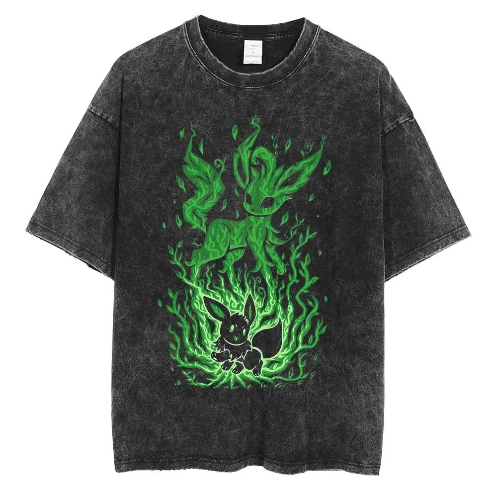 Men'S Fashion Evolution - T-shirt en coton lavé style vintage