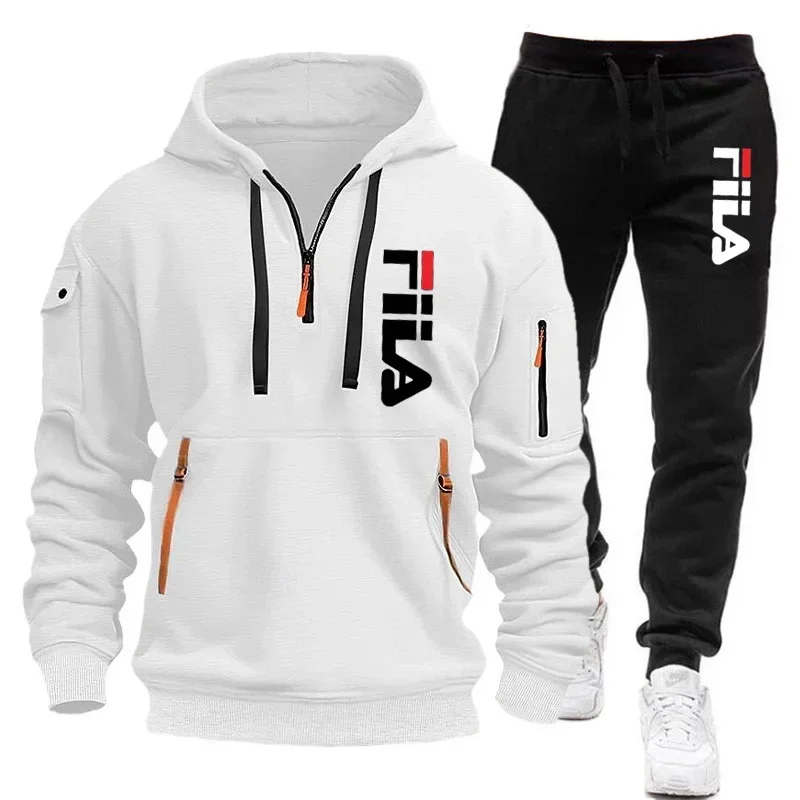 Mens Fashion Zip Up - Nouvel ensemble sportif homme automne-hiver 2026