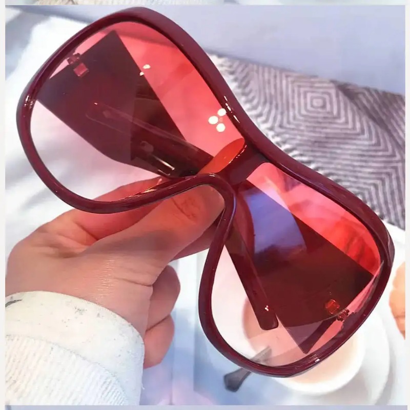 Men'S Fashion Y2K - Lunettes de soleil oversize Y2K One