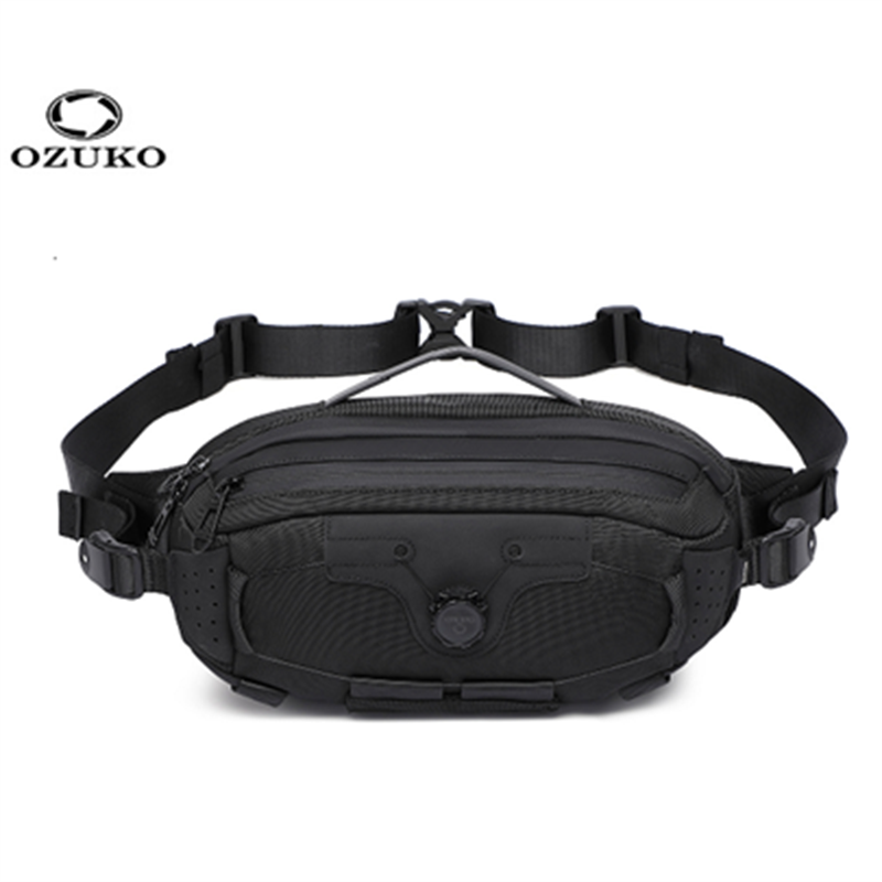 Crossbody Bag Men - Sac de poitrine multifonction OZUKO pour