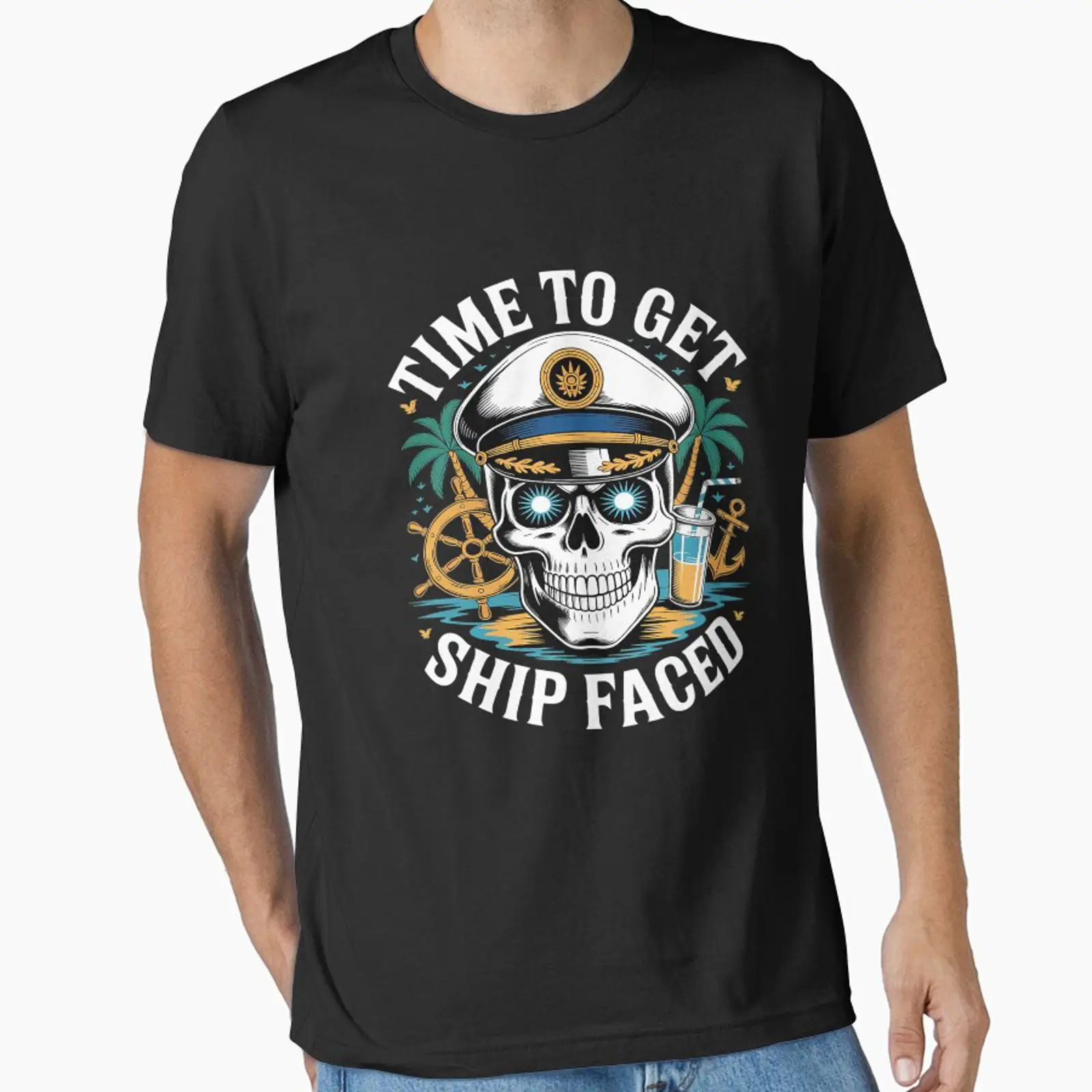 Men'S Fashion Essentials 2025 - T-shirt essentiel assorti pour la croisière