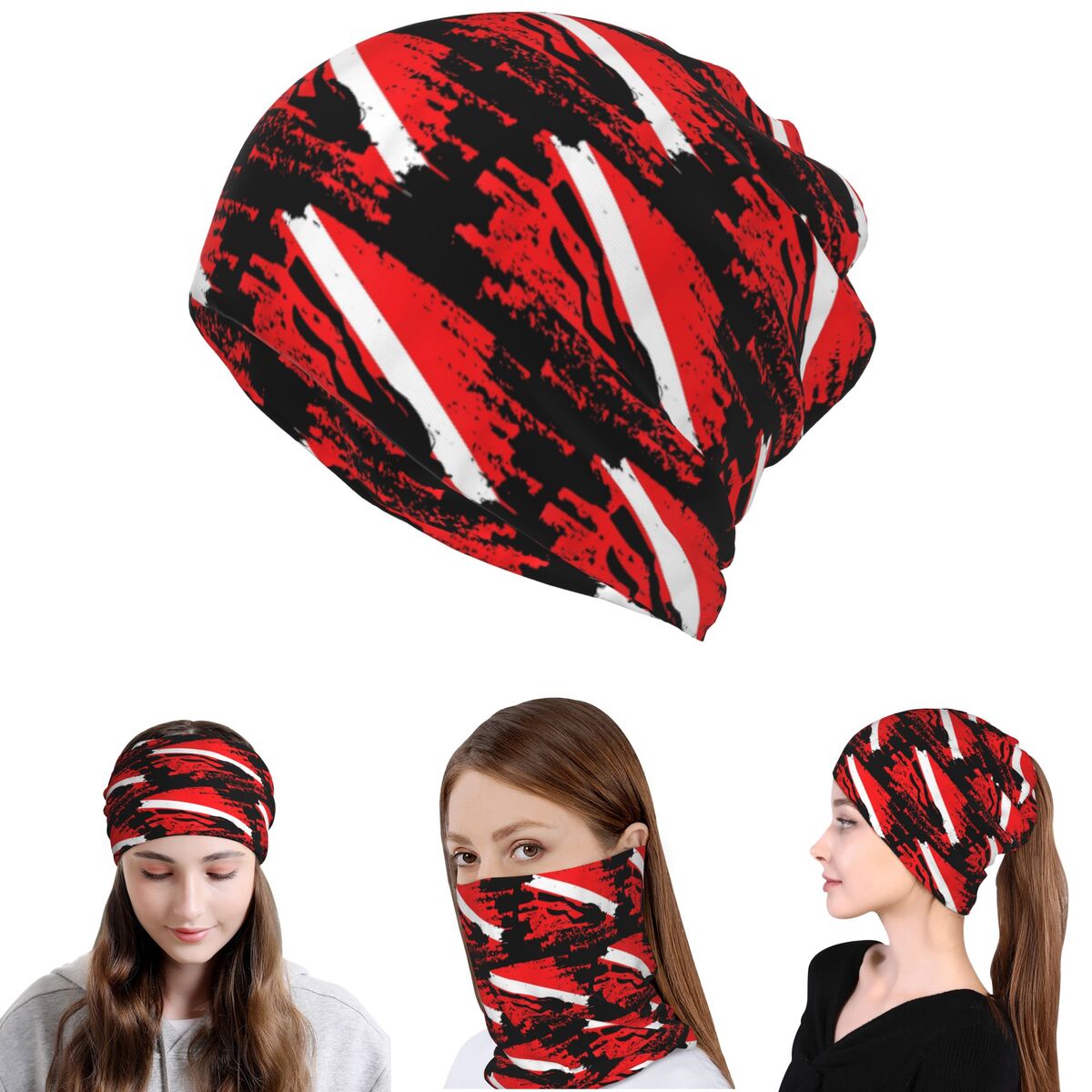 Beanie Winter Hat - Écharpe multifonctionnelle unisexe pour plongée sous-marine,