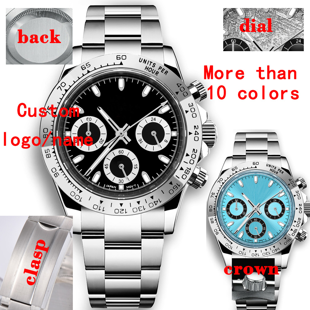 Mens Fashion Bracelet - Montre à Quartz personnalisée pour hommes,