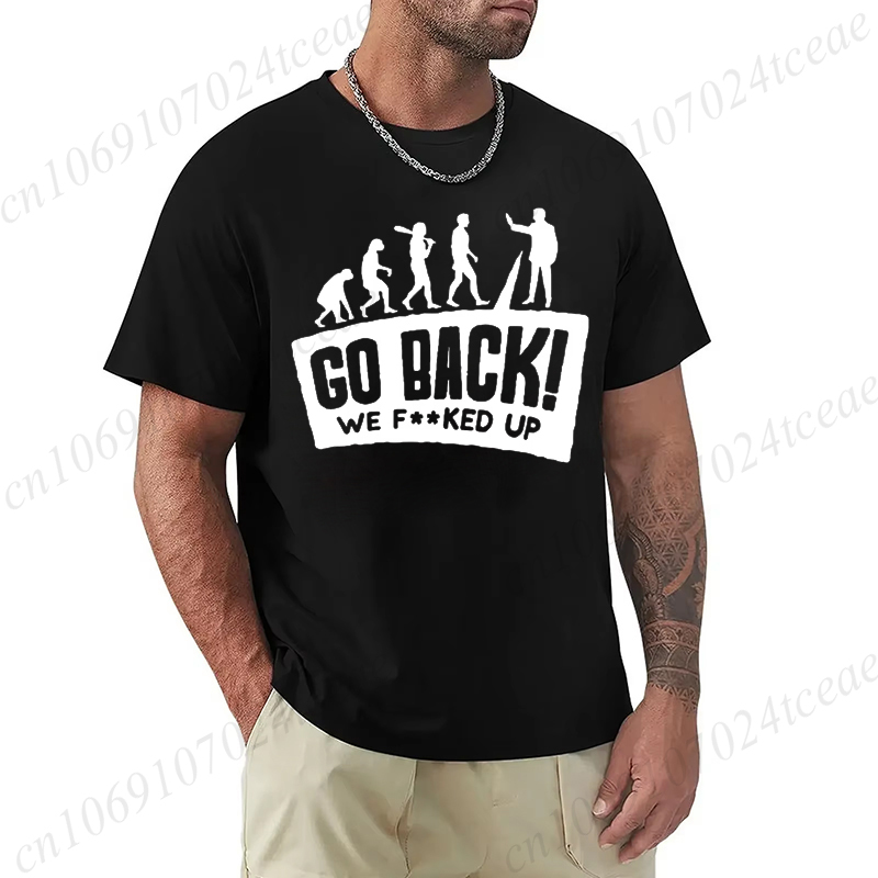 Men'S Fashion Evolution - T-shirt humoristique sur le thème de