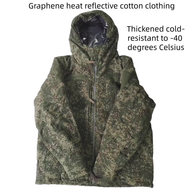 Mens Fashion Zip Up - Veste tactique russe en coton, coupe-vent,