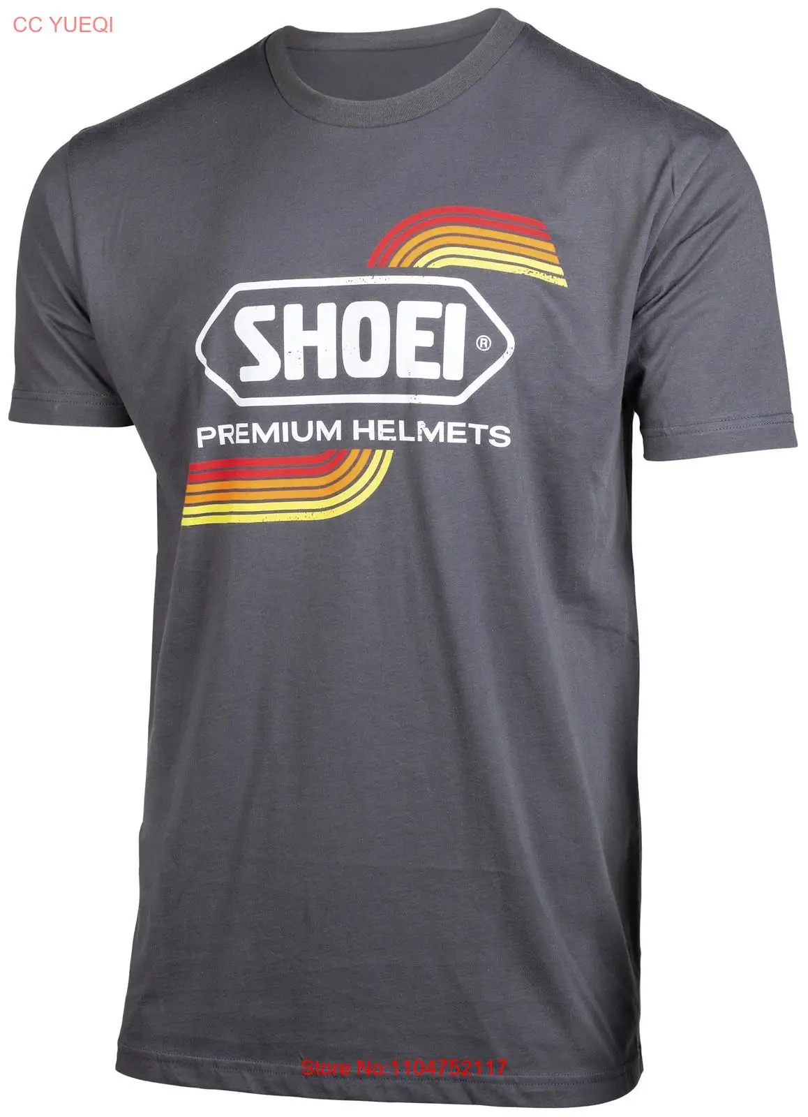 Men'S Fashion X - Shoei Vintage t-shirt X grand gris