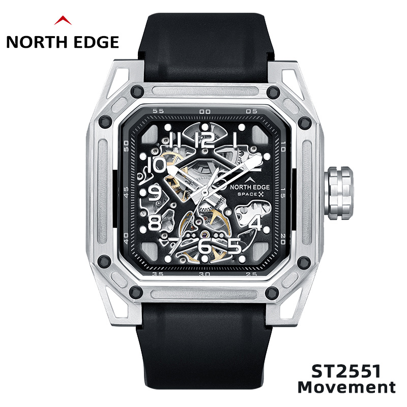 Men'S Fashion X - NORTH EDGE – montres mécaniques pour