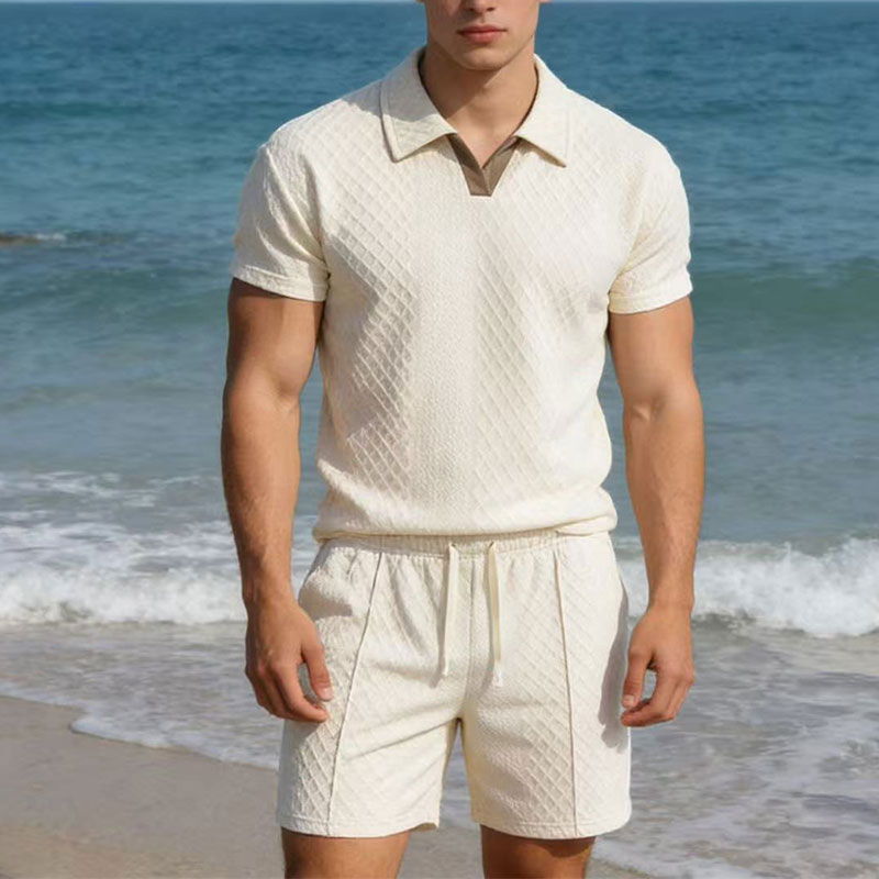 Mens Fashion Zip Up - Ensemble décontracté homme été 2026 –