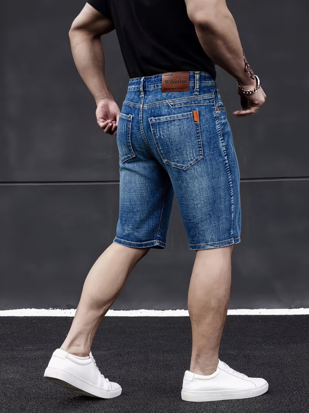 Men'S Fashion Overalls - Wthinlee Nouveaux Jeans Décontractés pour Hommes,