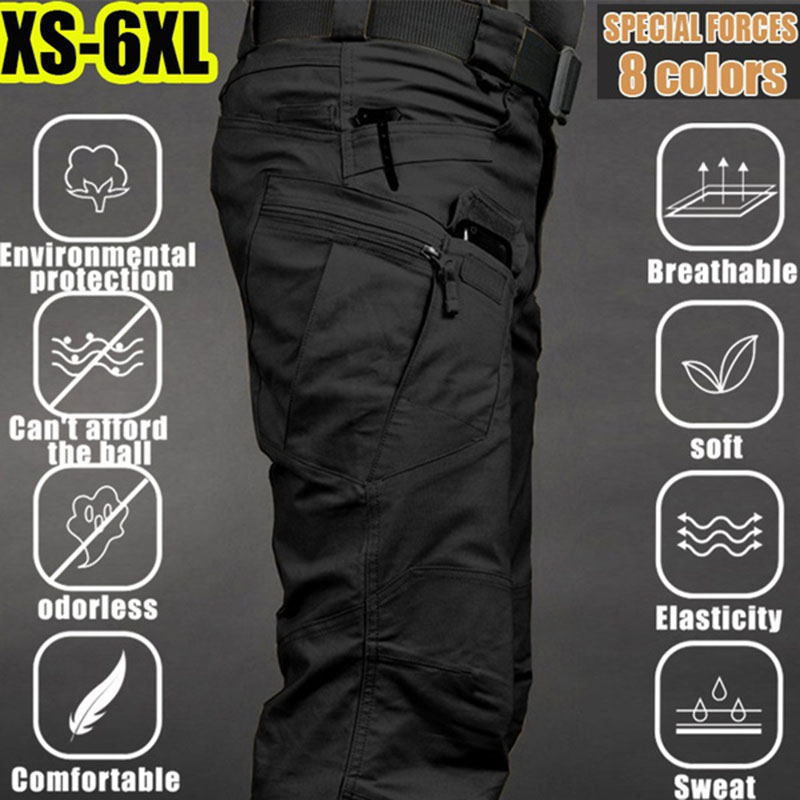 Cargo Jogger Pants - Pantalon Cargo tactique pour hommes, grande