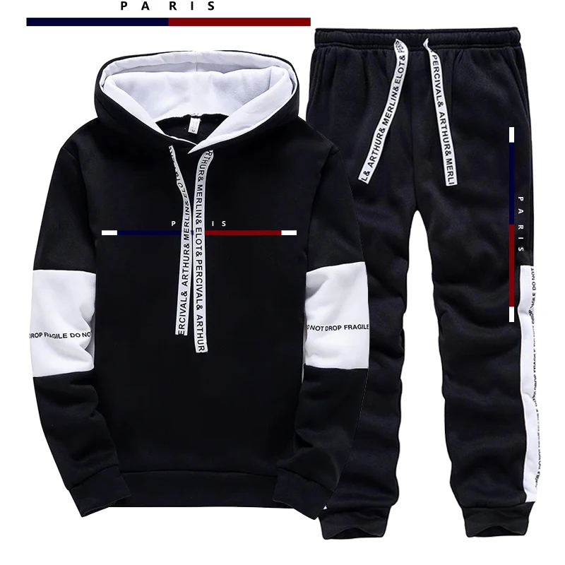 Mens Fashion Casual Outfits - Ensemble Homme Imprimé Tendance Parisienne /