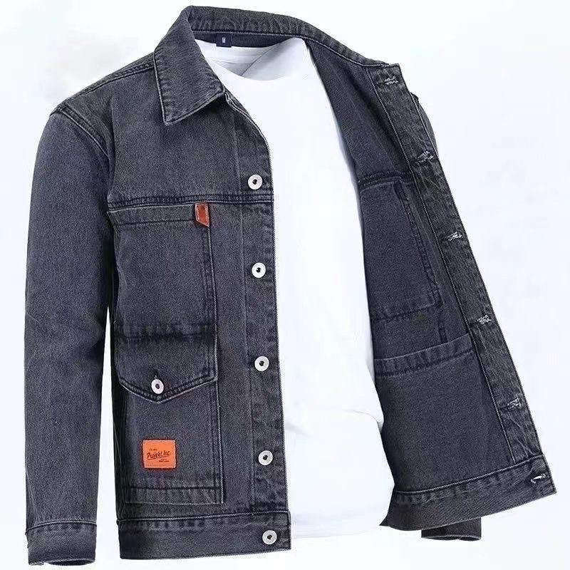Veste en jean pour hommes, nou - Mens Fashion Denim Jacket avis et prix