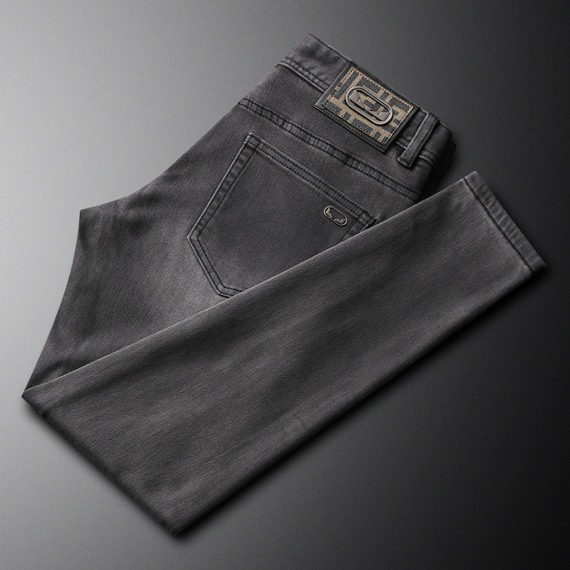 Jean de marque tendance pour h - Men'S Fashion Grey Jeans avis et prix