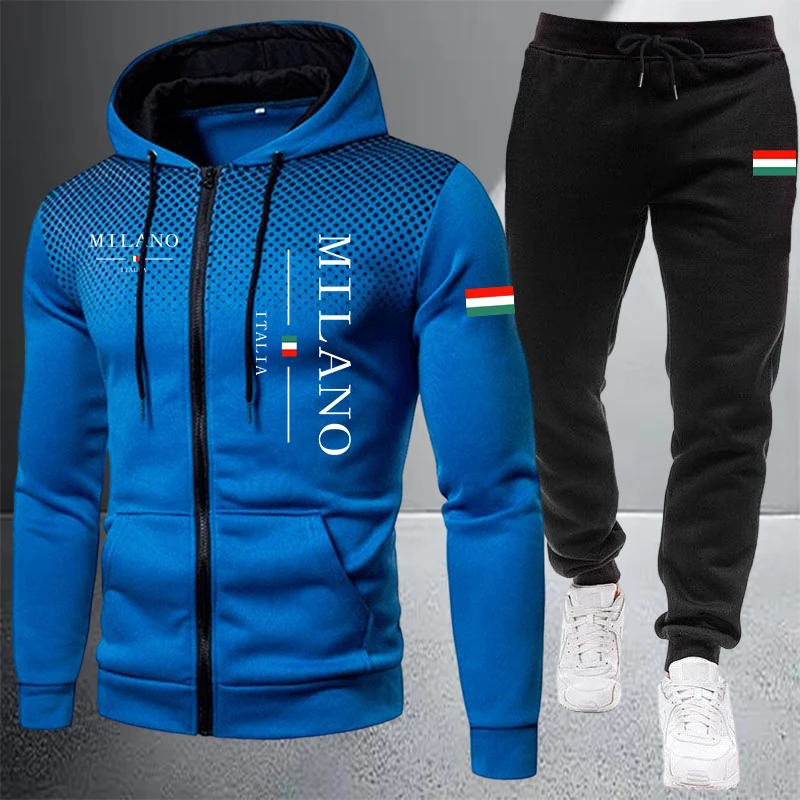 Ensemble de survêtement sport  - Mens Fashion Zip Up avis et prix