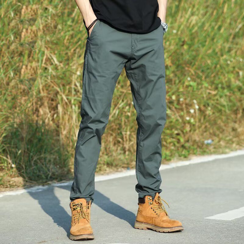 Pantalon décontracté droit mul - Men'S Fashion Overalls avis et prix