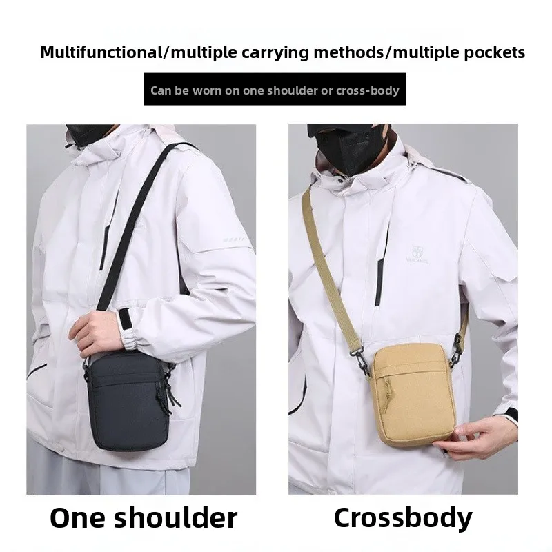 Sac carré mini en toile de cou - Crossbody Bag Men avis et prix