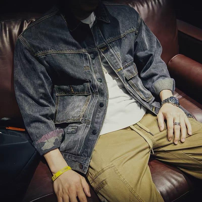 Veste en jean de haute qualité - Mens Fashion Denim Jacket avis et prix