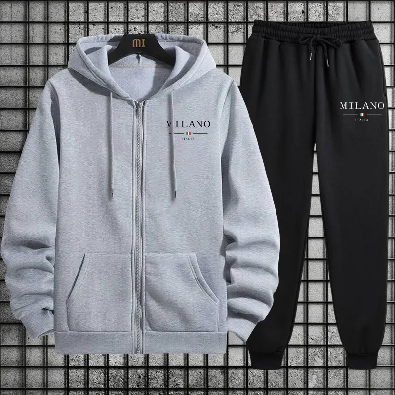 Survêtement Homme Printemps 20 - Mens Fashion Zip Up avis et prix