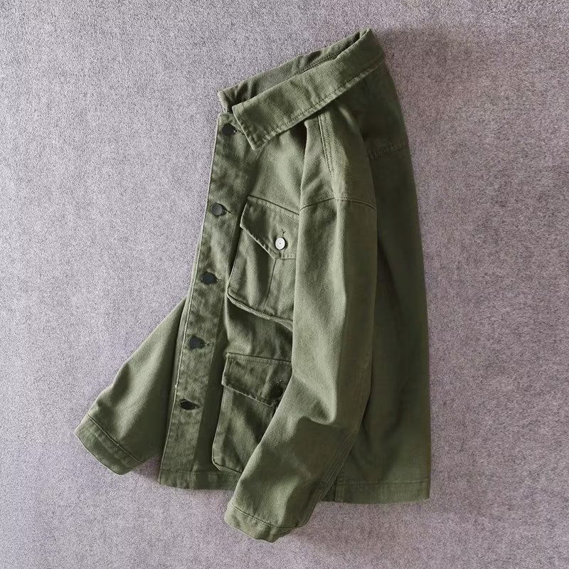 Veste ample décontractée pour  - Mens Fashion Denim Jacket avis et prix