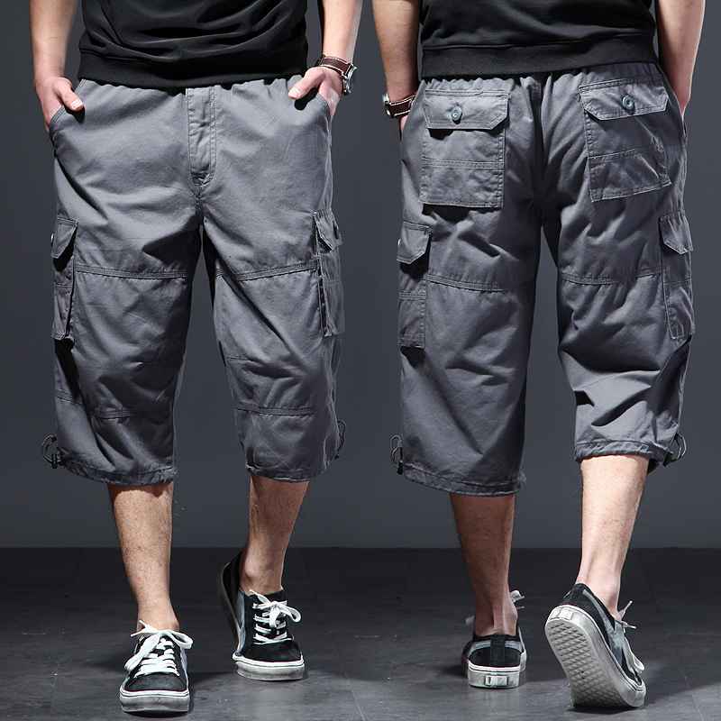 Pantalon 3/4 en coton pour hom - Men'S Fashion Overalls avis et prix