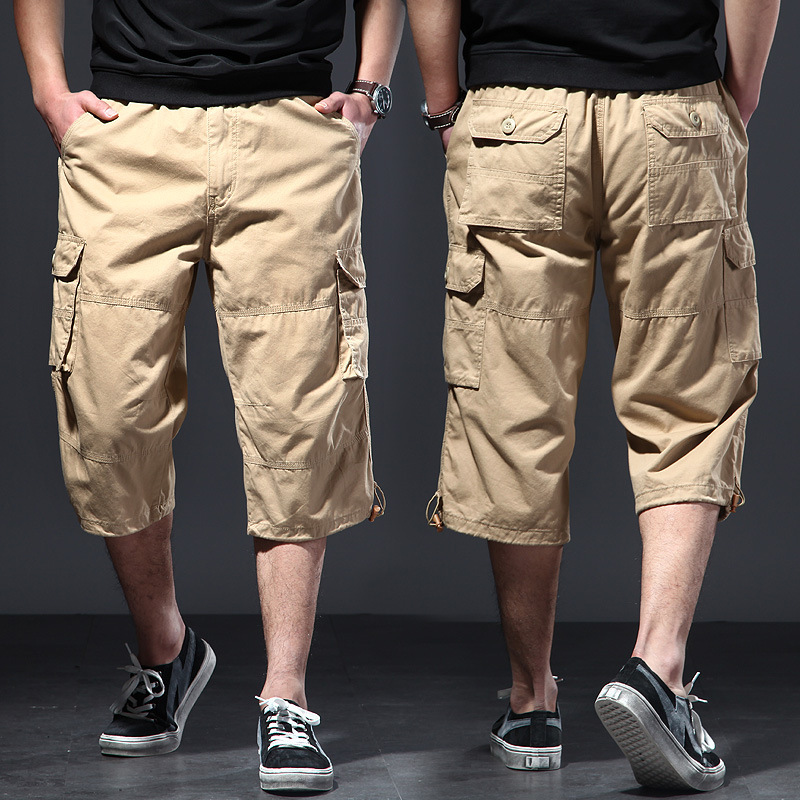 Pantalon 3/4 en coton pour hom - Men'S Fashion Overalls avis et prix