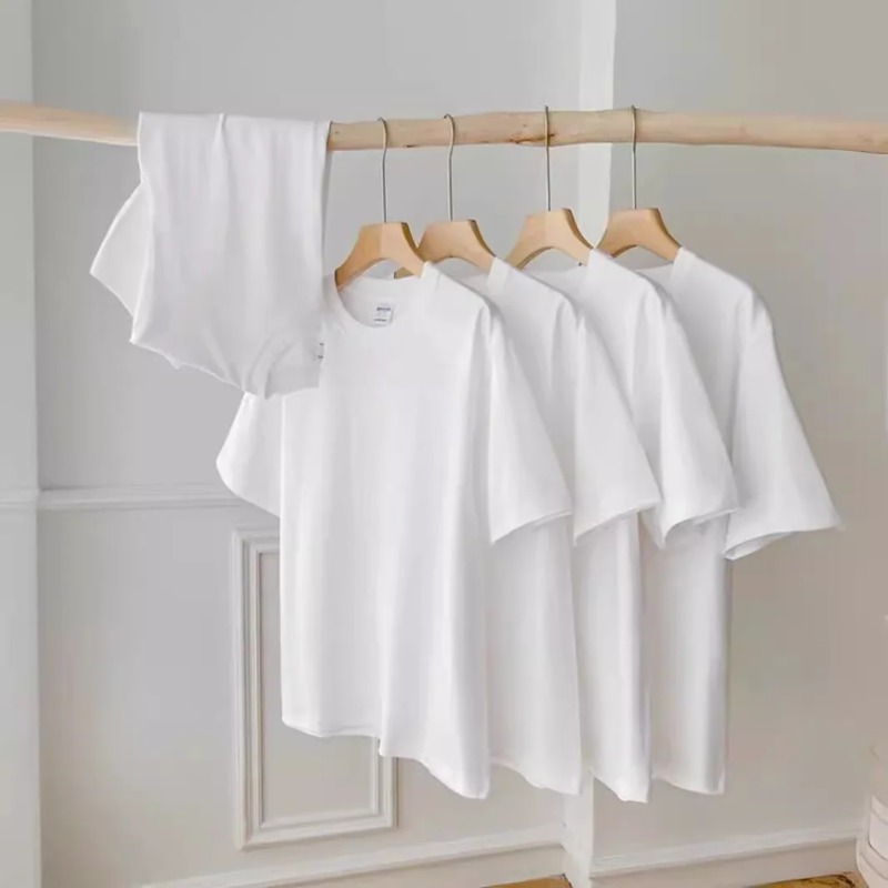 T-shirt en coton à col rond po - Men'S Fashion Quotes avis et prix