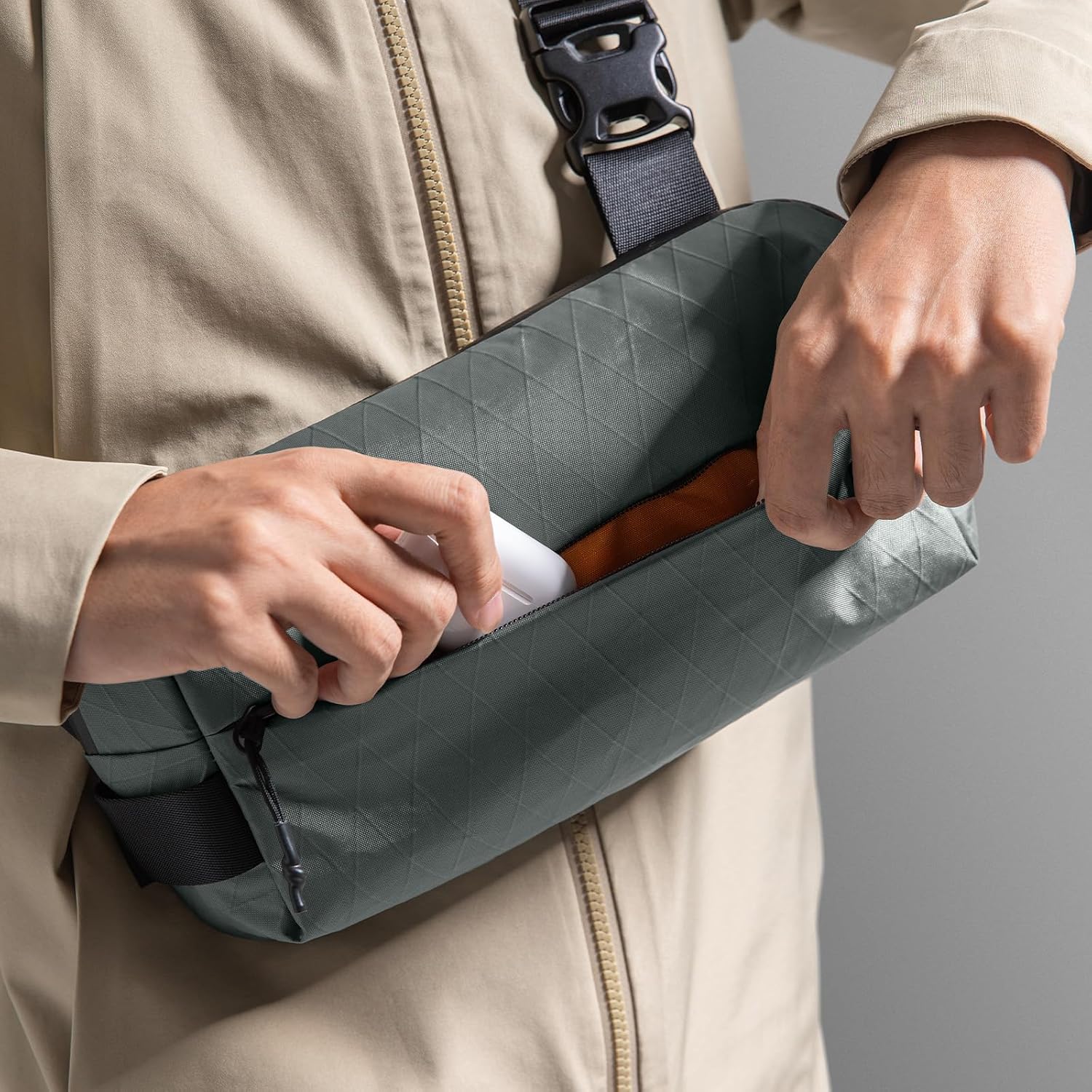 Sac bandoulière compact EDC 3L - Crossbody Bag Men avis et prix