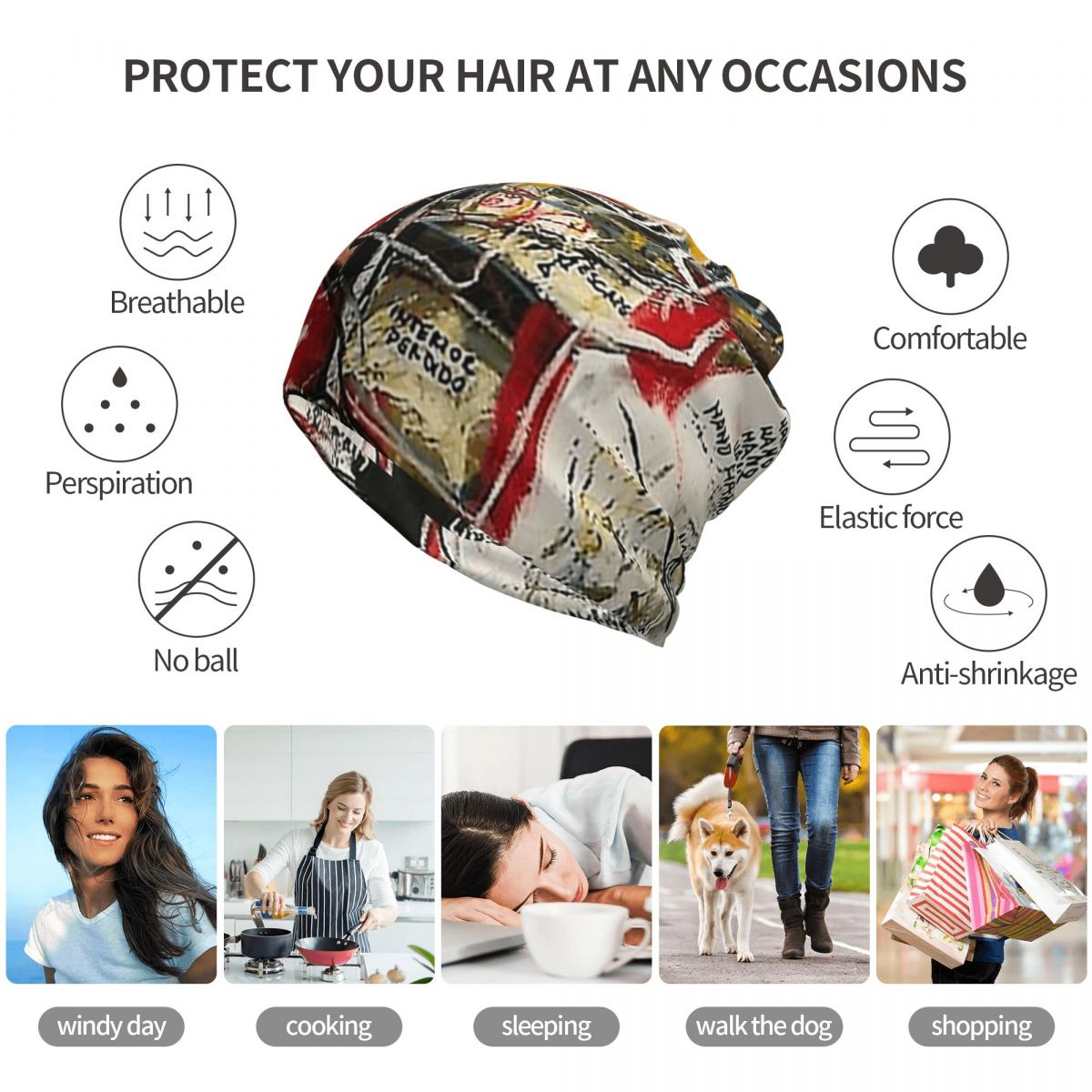 Cache-cou multifonctionnel uni - Beanie Winter Hat avis et prix