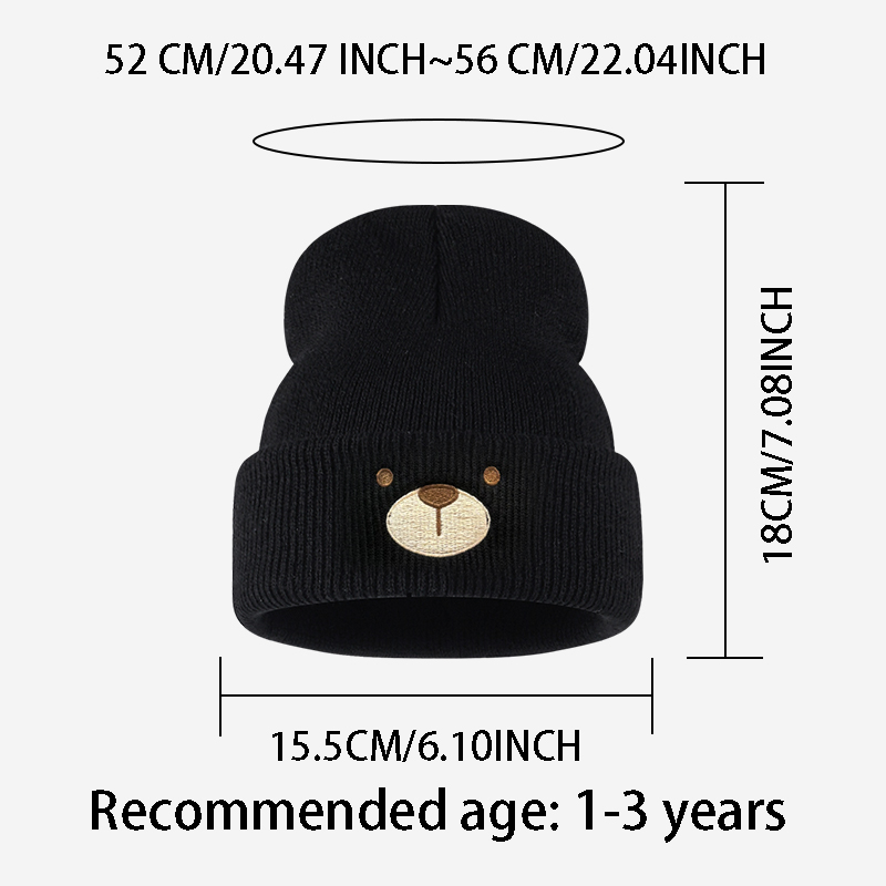 Chapeau en tricot à revers pou - Beanie Winter Hat avis et prix