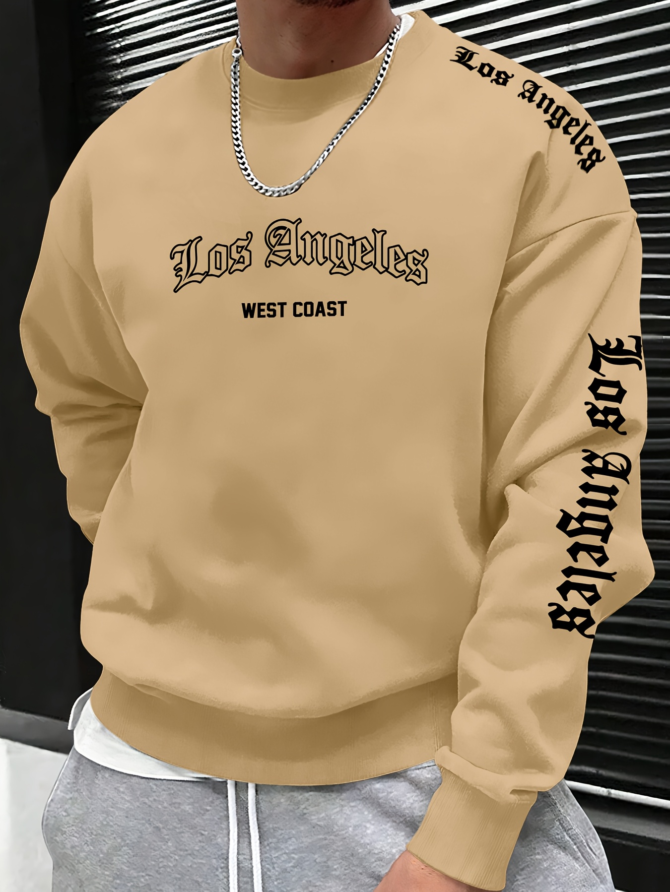 Sweat-shirt à col rond pour ho - Men'S Fashion 2026 avis et prix