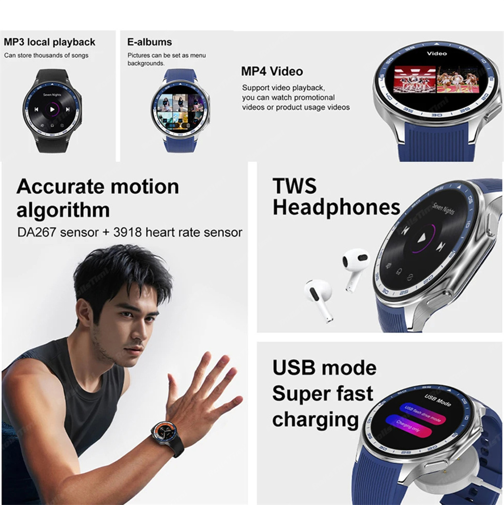 Montre connectée AMOLED pour h - Men'S Fashion X avis et prix