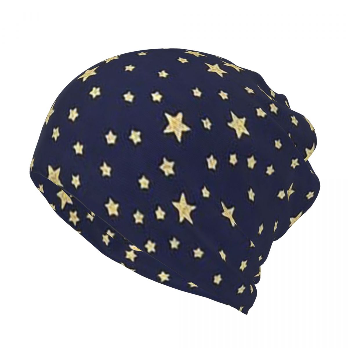 Bandana imprimé bleu marine av - Beanie Winter Hat avis et prix