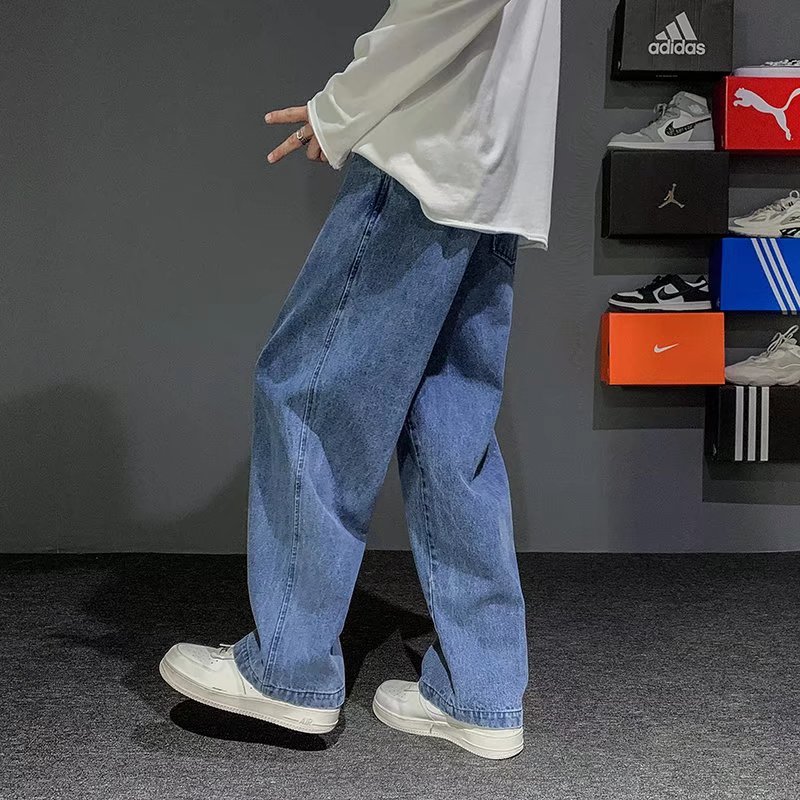 Jean Baggy pour hommes, mode c - Men'S Fashion Grey Jeans avis et prix