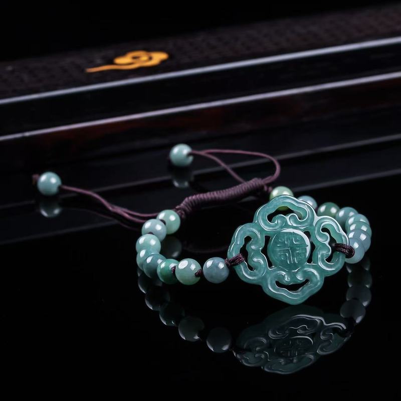 Bracelet en jadéite naturelle  - Mens Fashion Bracelet avis et prix