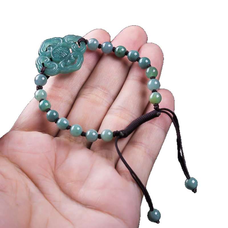 Bracelet en jadéite naturelle  - Mens Fashion Bracelet avis et prix