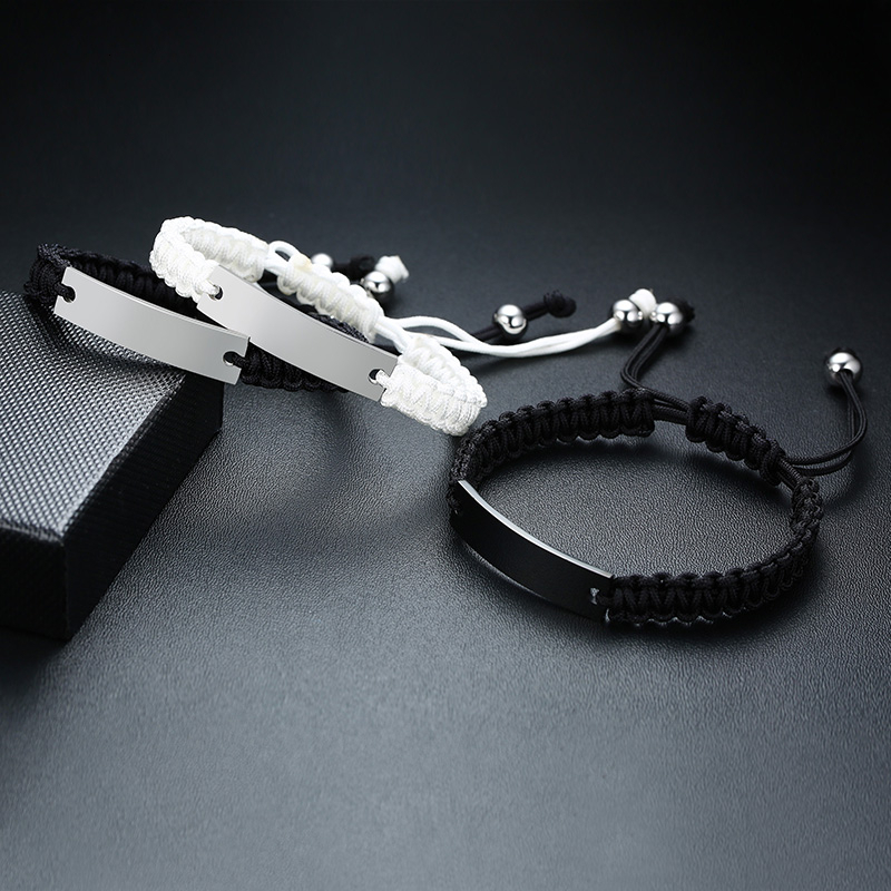 Vnox-Bracelets personnalisés p - Men'S Fashion Quotes avis et prix