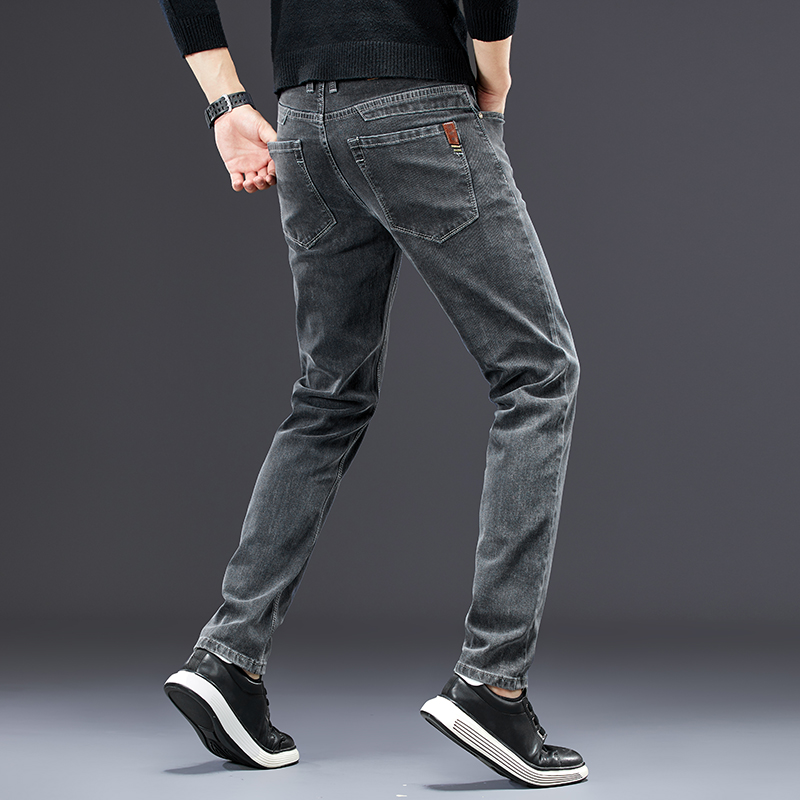 Jean Slim Gris pour Homme, Pan - Men'S Fashion Grey Jeans avis et prix