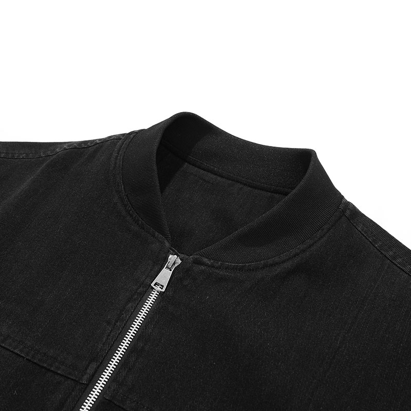 Printemps automne veste de spo - Mens Fashion Denim Jacket avis et prix