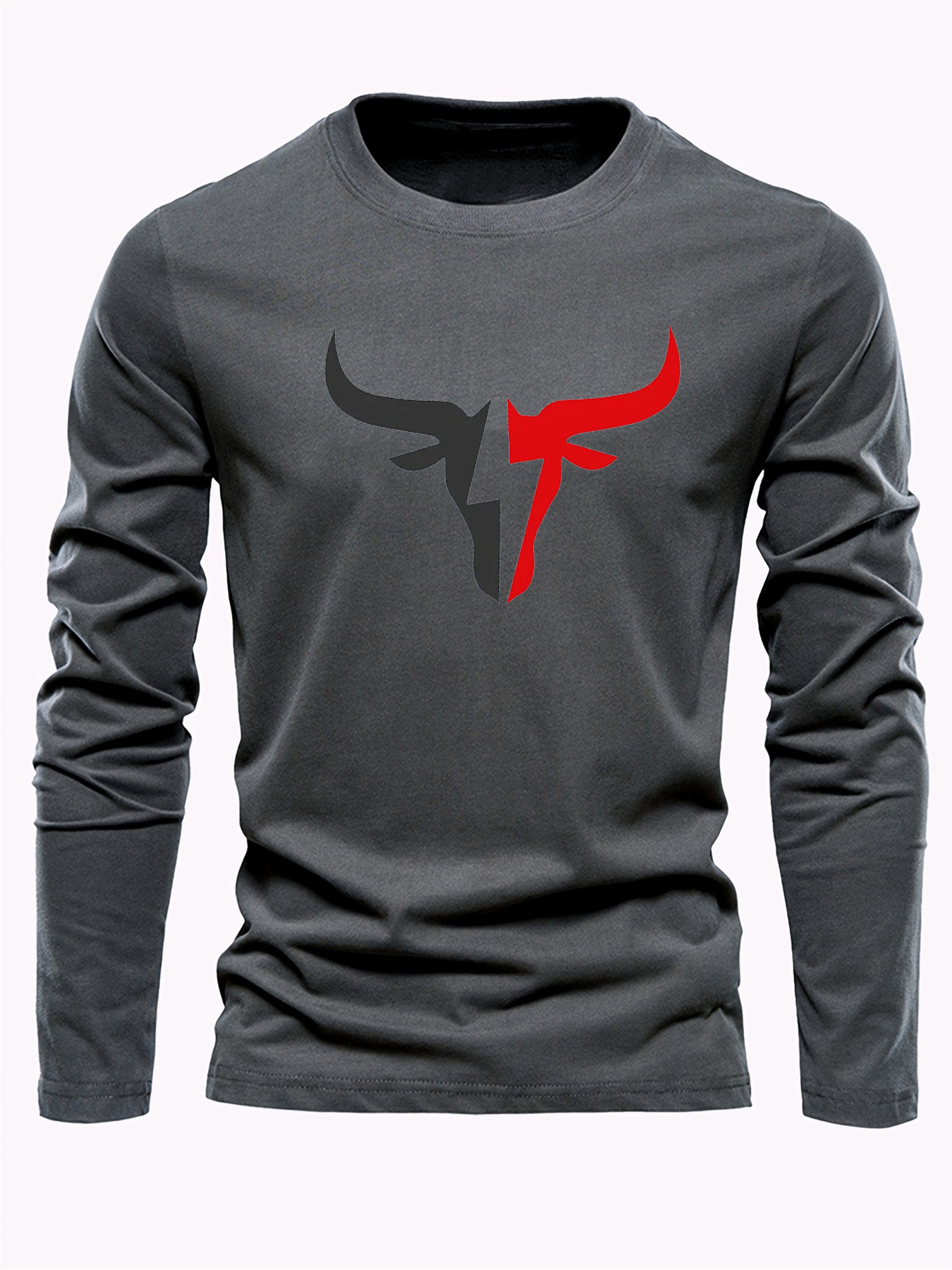 T-shirt Homme Uni à Manches Lo - Mens Fashion Casual Outfits avis et prix